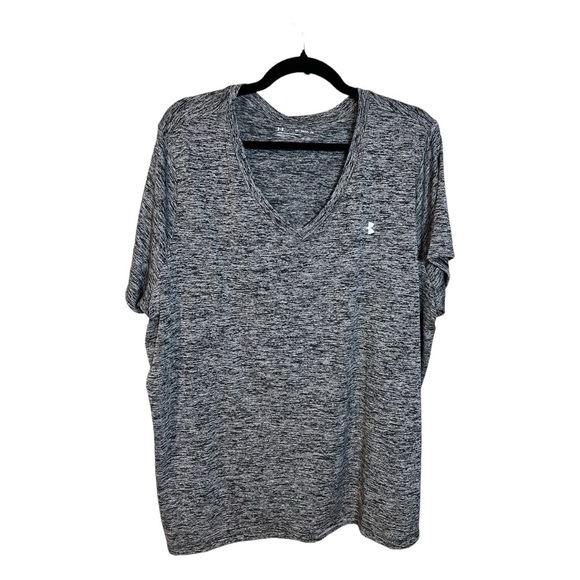 A grey / black mix Under Armour T-shirt in size 2X - Picture 1 of 6